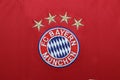 BANGKOK, THAILAND - JULY 13: The Logo of Bayern Munich on Footb