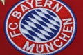 BANGKOK, THAILAND - JULY 13: The Logo of Bayern Munich on Footb