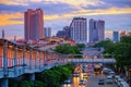 Mochit railway station and floating bridge to connect with trains and condos