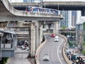 Complex junction in Bangkok, Thailand