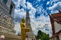 Bangkok, Thailand; July 4th 2018: Wat Arun in Thomburi near Chao Phraya