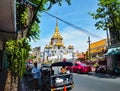 BANGKOK THAILAND-15 JULY 2019:Traimit Witthayaram Temple Samphanthawong District An ancient temple, formerly known as