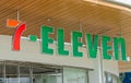 7-Eleven store sign banner 7-11 is the world\'s largest franchiser of convenience stores popular