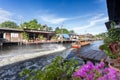 BANGKOK,THAILAND,JUNE 3 2017:The long tail boat at Bangkok yai c Royalty Free Stock Photo