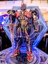 Bangkok, Thailand - June 15, 2017: Optimus Prime from the Transformers: The Last Knight. It is the fifth installment of the live- Royalty Free Stock Photo