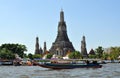 Bangkok, Thailand: Longtail Boat & Wat Arun