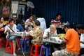 Bangkok, Thailand: Lunch at Outdoor Restaurant