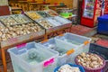 Seafood live crabs shellfish crustaceans Thai market China Town Bangkok