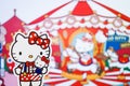 Bangkok, Thailand - Mar 23, 2019 : A photo of Hello Kitty at Hello Kitty Go Around Bangkok mini theme park as a celebration for