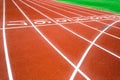 Outdoor Oval Running Sports Track International School Bangkok Thailand Royalty Free Stock Photo