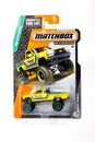 Pack of Matchbox diecast car model toy Royalty Free Stock Photo