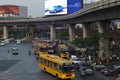 Busy Bangkok Street