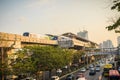 Bangkok, Thailand - March 8, 2017: Traffic on the Phahon Yothin
