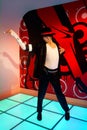 A waxwork of Michael Jackson at Madame Tussauds wax museum Royalty Free Stock Photo