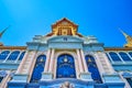 The central part of the facafe of Phra Thinang Chakri Maha Prasat of Grand Palace, on May 12 in Bangkok, Thailand