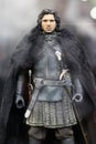 Bangkok, Thailand - May 6, 2017 : Character of Jon Snow toys model in Game of Thrones series on display at Central World, Bangkok