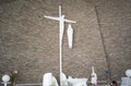 Bangkok Thailand on May 15, 2020: praying at blessed sacrament Catholic church