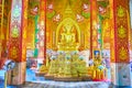 The prayer hall of Wat Tri Thotsathep, Bangkok, Thailand