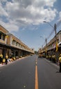 Thai people wear yellow shirts and are waiting for His Majesty the King