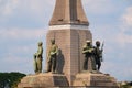 Bangkok,Thailand, 07 Nov 2018 : Anusawari Chai Samoraphum,Victory Monument is an Obelisk monument in Thailand. The monument was e Royalty Free Stock Photo