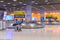 BANGKOK, THAILAND - NOV 2019. Baggage claim area at Suvanaphumi Airport, Bangkok Royalty Free Stock Photo