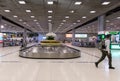 BANGKOK, THAILAND - NOV 2019. Baggage claim area at Suvanaphumi Airport, Bangkok Royalty Free Stock Photo