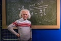 Albert Einstein wax figure Royalty Free Stock Photo