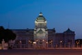 Bangkok, Thailand - November 28, 2015: The Ananta Samakhom Throne Hall, a large impressive building in Dusit district in Bangkok