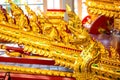 The Minor Royal Chariot inside the hall in Bangkok National Museum, Royalty Free Stock Photo