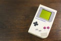 Bangkok, Thailand November 6 , 2019  image vintage portable game Nintendo Gameboy Royalty Free Stock Photo