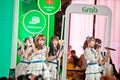 BANGKOK, THAILAND - NOVEMBER 21, 2018: Press conference event by Grab to annouce BNK 48 band to become Brand Ambassador