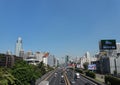 View over Chalerm Mahanakorn Expressway