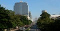 View of Phayathai Rd in Bangkok