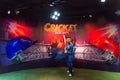 Virat Kohli wax figure Royalty Free Stock Photo