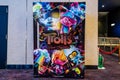 Beautiful Standee of A computer animated musical comedy Movie Trolls Band Together (Trolls 2) Display at the cinema