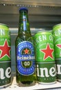 Bangkok, Thailand - October 21, 2023: Heineken beer logo. Dutch beer.