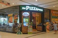 Bangkok, Thailand - 12 October 2023, The Pizza Company, a famous Italian-American food brand, beloved by Thai people,