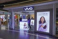 Bangkok, Thailand, 12 October 2023, Vivo store, a smartphone company