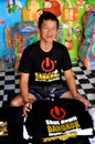 Bangkok, Thailand: Operation Shut Down Bangkok Tee-Shirt Seller