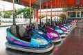 BANGKOK, THAILAND - SEPTEMBER 3, 2018 : Electric bumper car for Royalty Free Stock Photo