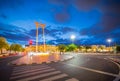 The Giant Swing Thai: Sao Chingcha is a religious structure in Bangkok, Thailand Royalty Free Stock Photo