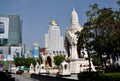 Bangkok, Thailand: Shrines on Ratchadamri