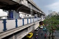 Bangkok, Thailand: Skytrain Elevated Platforms