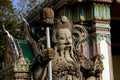 Bangkok, Thailand: Statue of Chinese Guardian at Wat Pho