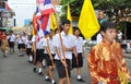 Bangkok, Thailand: Student Parade on Khao San Road
