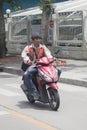 Bangkok, Thailand: Taxi Motorcycle Driver