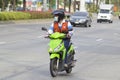 Bangkok, Thailand: Taxi Motorcycle Driver