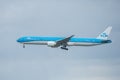 Bangkok, Thailand, 12th Aug 2018: KLM Reg. no. PH-BVO B777-306E Royalty Free Stock Photo