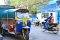 Auto rickshaw tuktuk in Bangkok, Thailand