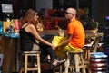 Bangkok, Thailand: Tourists on Khao San Road